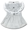 Touchdog 'I love Poochi' Classical Fashion Plaid Dog Dress