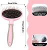 1 Pcs Pet Brush Dematting Grooming Comb Removing Knots Professional Safe Ergonomic Handle Cat Dog Comb